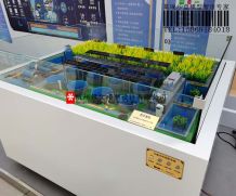 數(shù)字養(yǎng)殖沙盤模型，稻魚共生沙盤模型，數(shù)字漁業(yè)沙盤模型 